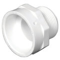 Charlotte Pipe And Foundry ADAPTER PVC DWV 3"" HXMPT PVC001091400